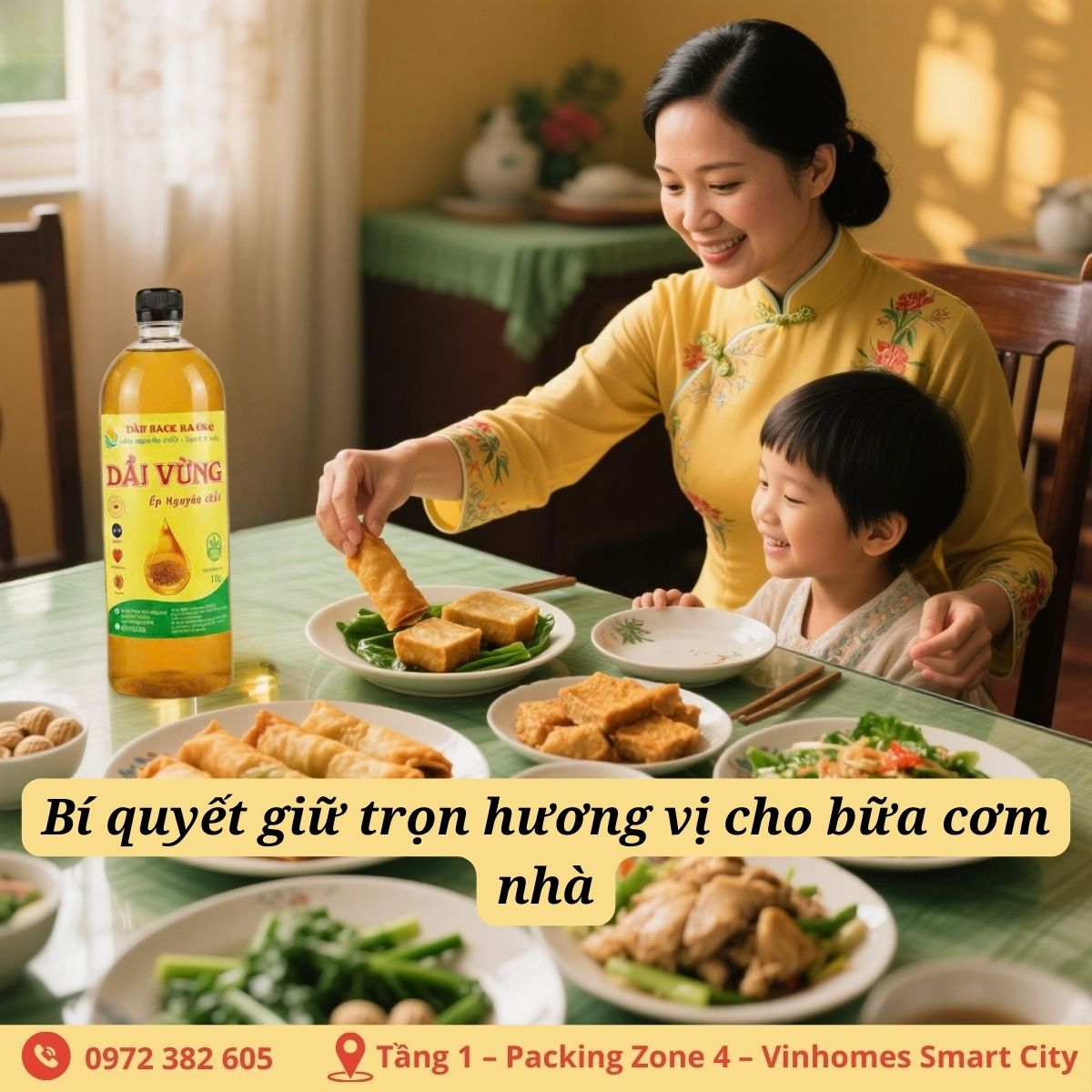 DẦU VỪNG BA ÔNG – TINH TÚY TỪ THIÊN NHIÊN, AN LÀNH TRONG TỪNG GIỌT DẦU