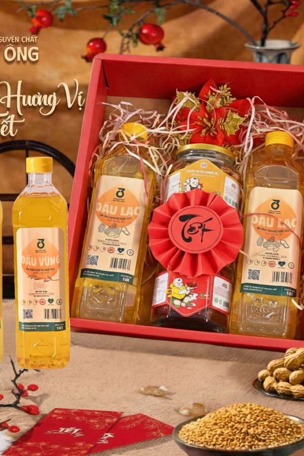 Hộp quà tặng: THƠM HƯƠNG VỊ TẾT