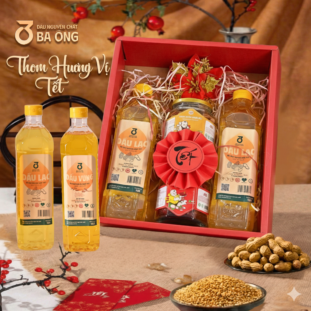 Hộp quà tặng: THƠM HƯƠNG VỊ TẾT