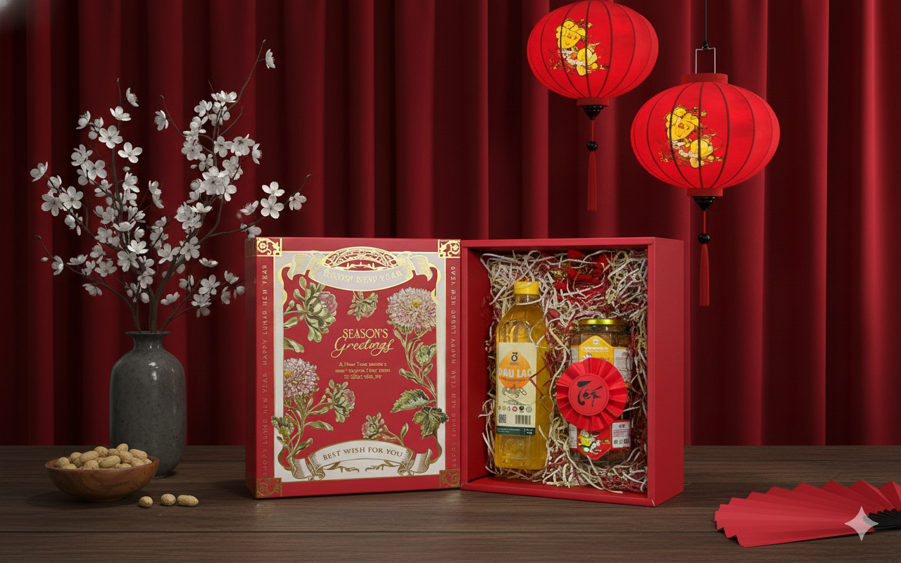 Hộp quà tặng: AN KHANG PHÚC LỘC